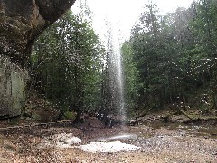 Old Mans Cave Hiking NCT Buckeye Trail; BT