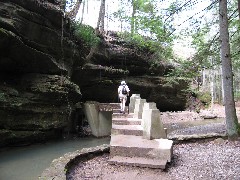 Ruth Bennett McDougal Dorrough; Old Mans Cave Hiking NCT Buckeye Trail; BT