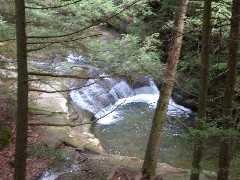 Old Mans Cave Hiking NCT Buckeye Trail; BT