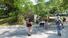 Jason; Donna; Paul; Ruth Bennett McDougal Dorrough; Mike; Hiking; NCT; Beaver Creek State Park Ohio 12021