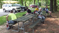 MIke; Jason; Paul; Ruth Bennett McDougal Dorrough; Donna; Hiking; NCT;Beaver Creek State Park Ohio OH