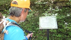 Chery Winningham; Davis Nature Preserve; sign; BT