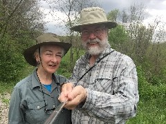 NCT; Ohio; Wilderness Loop; Ruth Bennett McDougal Dorrough; Dan Dorrough; selfie; BT