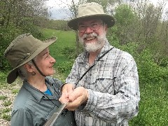 NCT; Ohio; Wilderness Loop; Ruth Bennett McDougal Dorrough; Dan Dorrough; selfie; BT