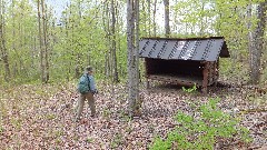 Ruth Bennett McDougal Dorrough; shelter; NCT; Ohio; Wilderness Loop; BT