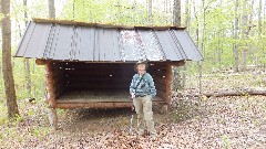 Ruth Bennett McDougal Dorrough; shelter; NCT; Ohio; Wilderness Loop; BT