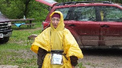 Ruth Bennett McDougal Dorrough; Van; Subaru; rain gear; NCT; Ohio; Wilderness Loop; BT