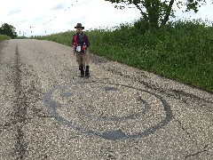 Ruth Bennett McDougal Dorrough; smiley face; NCT; Ohio; Wilderness Loop; BT