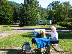 Ruth Bennett McDougal Dorrough; Kellettville Campground; Hiking; NCT; Pennsylvania; PA-01