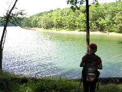 Lyn Jacobs; Allegheny Reservoir; PA-01 PA NCT Hiking