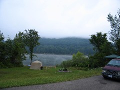 Willow Bay Campground; PA NCT Hiking