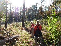 Ruth Bennett McDougal Dorrough; Lyn Jacobs; trail register; PA-01 Pennsylvania NCT Hiking