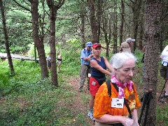 Ruth Bennett McDougal Dorrough; Terry Meacham; PA NCT Hiking