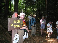 Ruth Bennett McDougal Dorrough; Baker trail; PA NCT Hiking