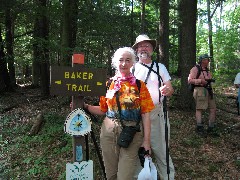 Ruth Bennett McDougal Dorrough; Dan Dorrough; Baker Trail; PA NCT Hiking