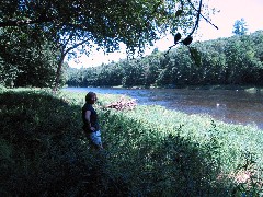 Sarah Julien; Clarion River; PA NCT Hiking