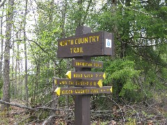 Hiking; NCT; Pennsylvania; PA-02; sign; Breniman Road; White Oak Drive; Kiser-Wagner Road