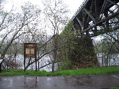 Allegheny River Trail; Belmar; bridge at East Sandy; NCT; Pennsylvania; PA-02