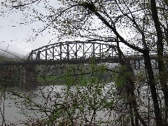 Allegheny River Trail; Belmar; bridge at East Sandy; NCT; Pennsylvania; PA-02