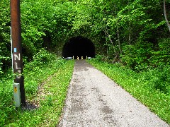 Kennerdell Tunnel on the Allegheny River Trail