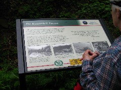 Kennerdell Tunnel sign; Allegheny River Trail