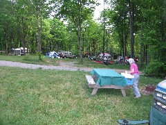 Ruth Bennett McDougal Dorrough; Breakneck Campground