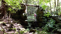 Ruth Bennett McDougal Dorrough; NET; M&M Trail; Mormon Hollow Road, MA