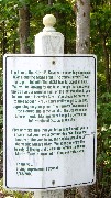 sign The hike to Hermit s Cave is moderately streuous