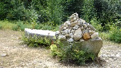 stacked rocks; NET; M&M Trail, MA