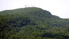 view of West Peak from Wassel Reservoir, CT; NET