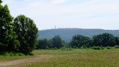 view of Heublein Tower; Simsbury, CT; NET