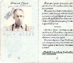 Kenneth A Bennett; Passport